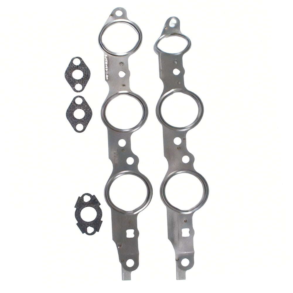 Exhaust Manifold Gasket Set Suitable for Chevrolet GMC Buick Cadillac V8.