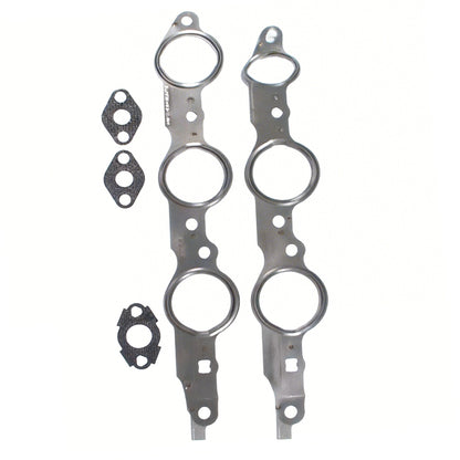 Exhaust Manifold Gasket Set Suitable for Chevrolet GMC Buick Cadillac V8.
