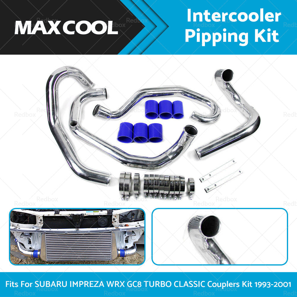 INTERCOOLER PIPING FIT SUBARU IMPREZA WRX GC8 TURBO CLASSIC 93-01 Couplers Kit.