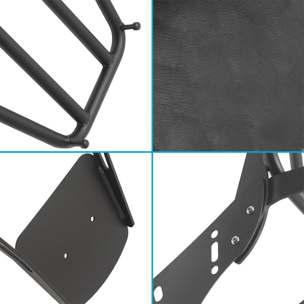 Rear Backrest Sissy BarLuggage Rack Pad Suitable for Honda Rebel CMX500 CMX300.