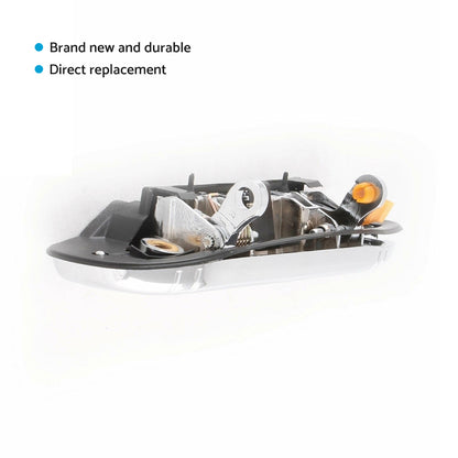 Front Left Hand Outer Door Handle Chrome Suitable For Mitsubishi Pajero NH / NK / NJ / NL 1991-2000