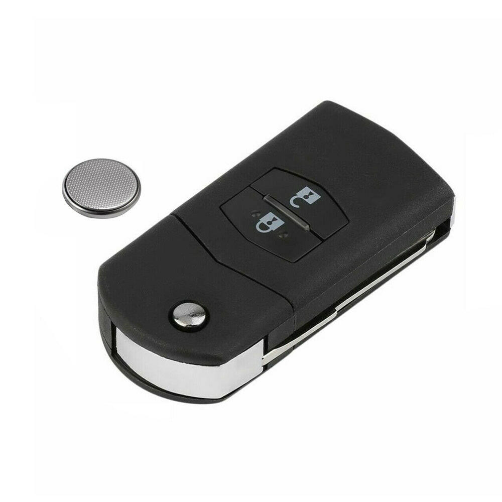 2 Button Remote Car Key 4D63 Chip 433MHz Suitable For Mazda 2 3 CX-7 CX-9 SKE126-01