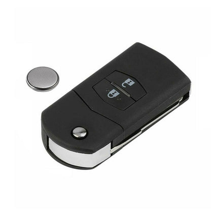 2 Button Remote Car Key 4D63 Chip 433MHz Suitable For Mazda 2 3 CX-7 CX-9 SKE126-01