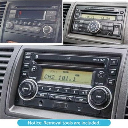 In-Dash Head Units Android Car Stereo 7'' Suitable for Nissan Navara D40