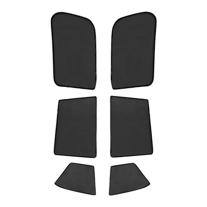 6x Foldable Window Mesh Sun Shade Suitable For Landcruiser 100 105 1998-2007.