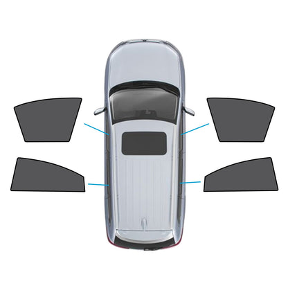 Front+Rear Car Window Shades Suitable for Mazda 6 Liftback 2nd Gen GH 2007-2012.