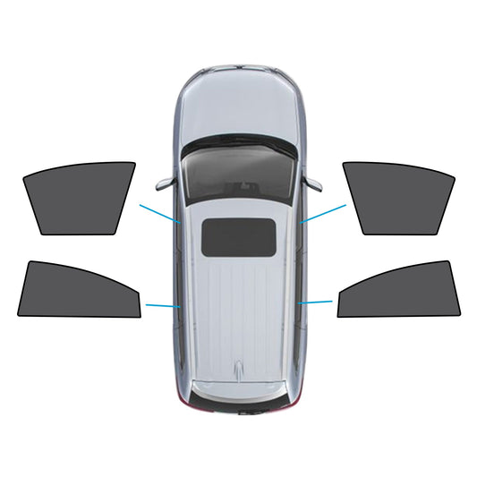Front+Rear Car Window Shades Suitable for Mazda 6 Liftback 2nd Gen GH 2007-2012.