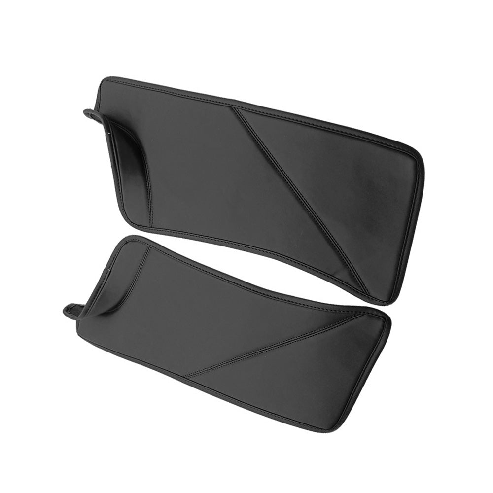 2x PU Rear Door Sill Protector Cover Pad Suitable for Tesla Model Y