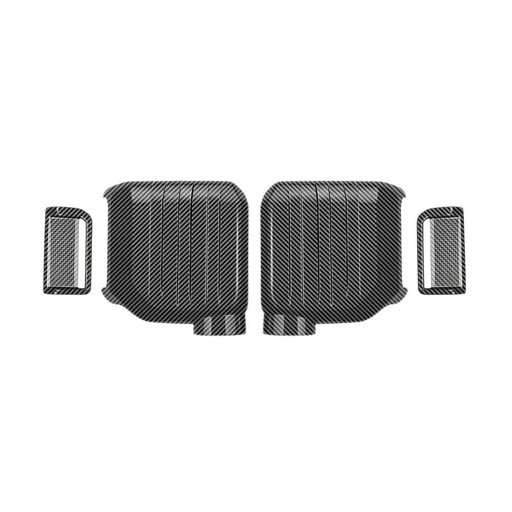 Rearview Mirror Cover Trim Suitable for LandCruiser Prado LC250 24+ Carbon Fiber.