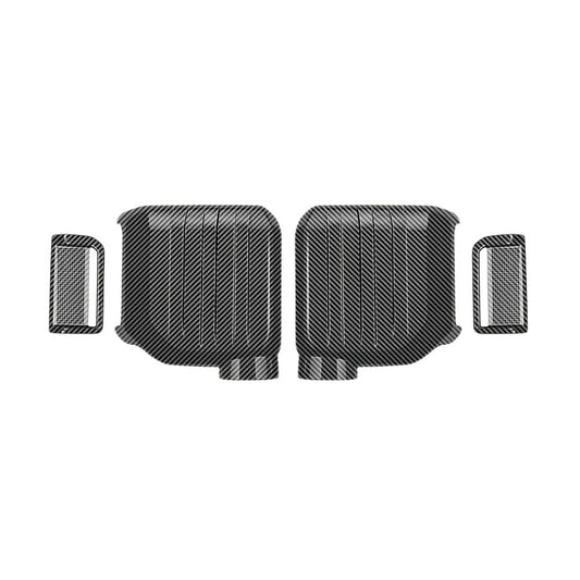 Rearview Mirror Cover Trim Suitable for LandCruiser Prado LC250 24+ Carbon Fiber.