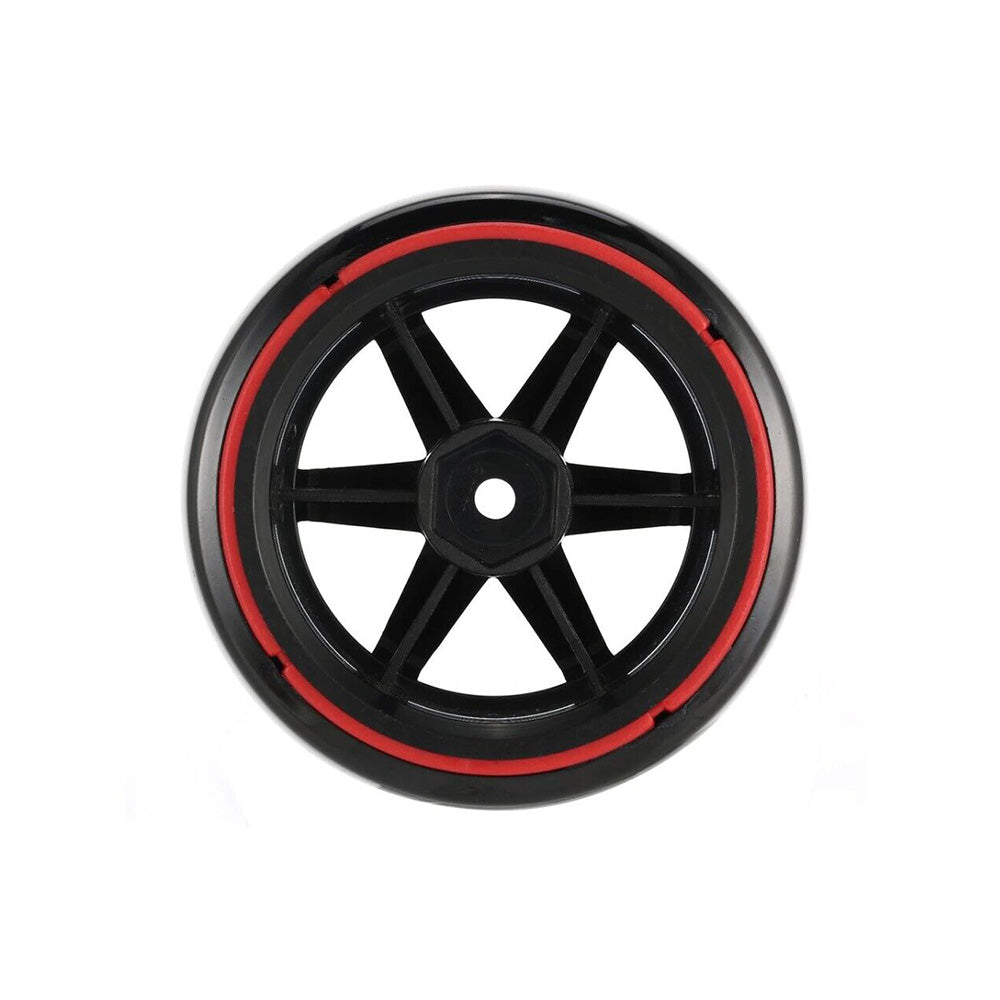 Suitable for Drifting 1 10 RC Drift Cars 4PCS Hard Plastic Rim Tyre Tire Wheel.