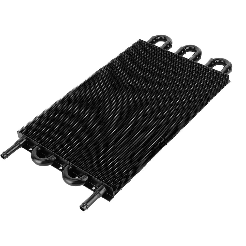 6 Row 6 AN Transmission Oil Cooler Auto Manual Radiator Converter Kit Universal.