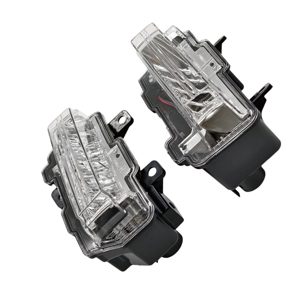 2x Front Bumper Fog Light Left & Right Lamp Suitable For Mitsubishi Pajero 2015-2017