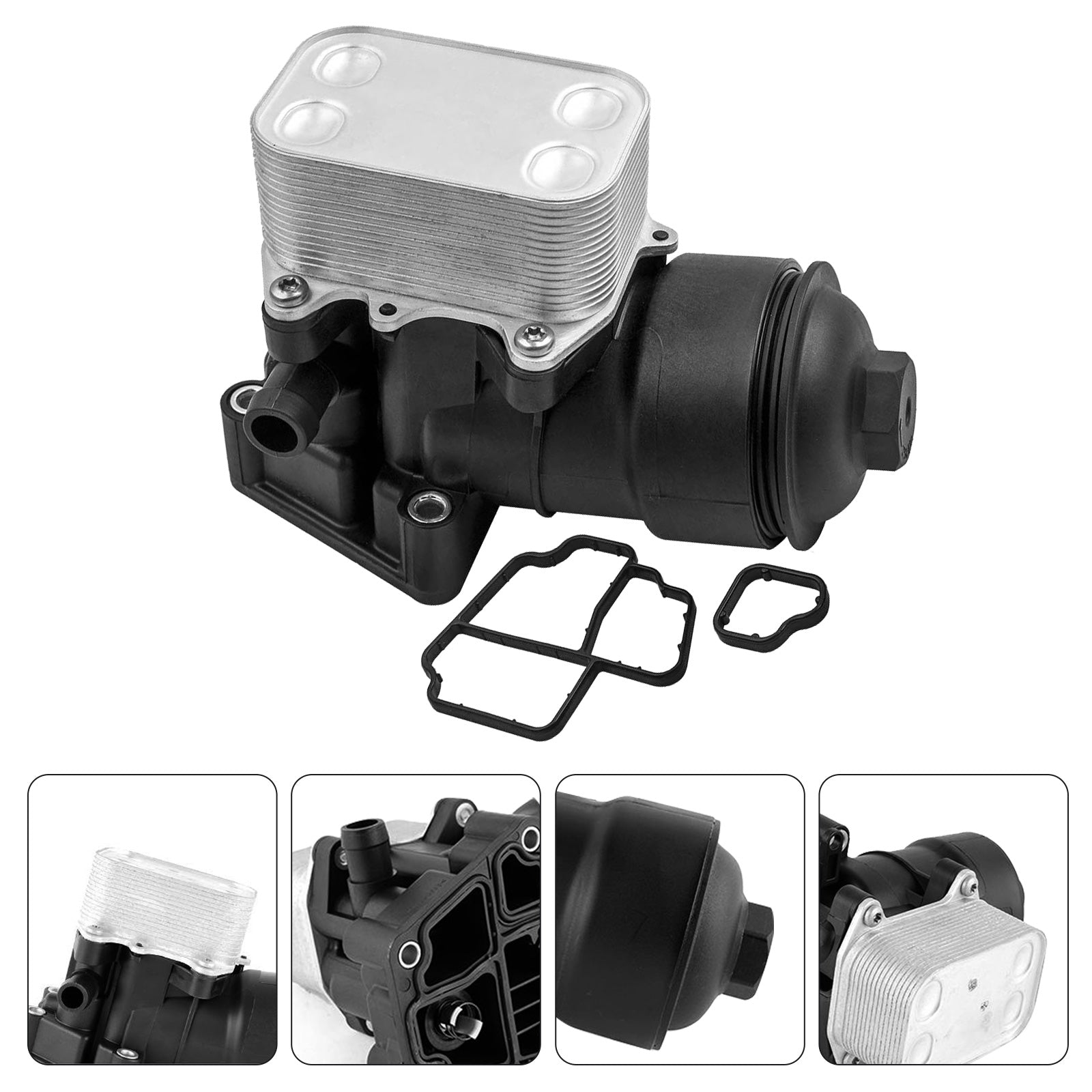 1x Oil Filter Housing Filter Cap  and Gasket Suitable For Seat Skoda Audi VW 2. 0 1. 6.