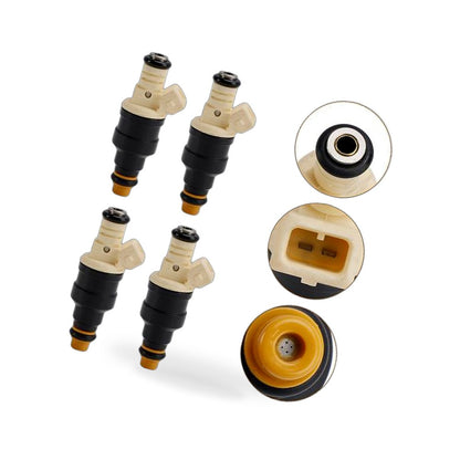 4PCS 0280150210 Fuel injectors for BMW K100 Motorcycle Single Hole Disc EV1 14LB - BD1