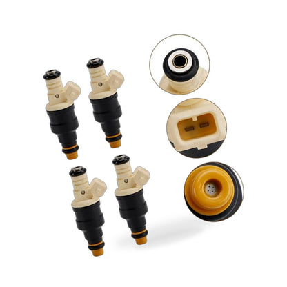 4PCS 0280150210 Fuel injectors for BMW K100 Motorcycle Single Hole Disc EV1 14LB - BD2
