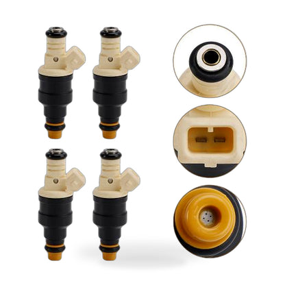4PCS 0280150210 Fuel injectors for BMW K100 Motorcycle Single Hole Disc EV1 14LB - ZT2