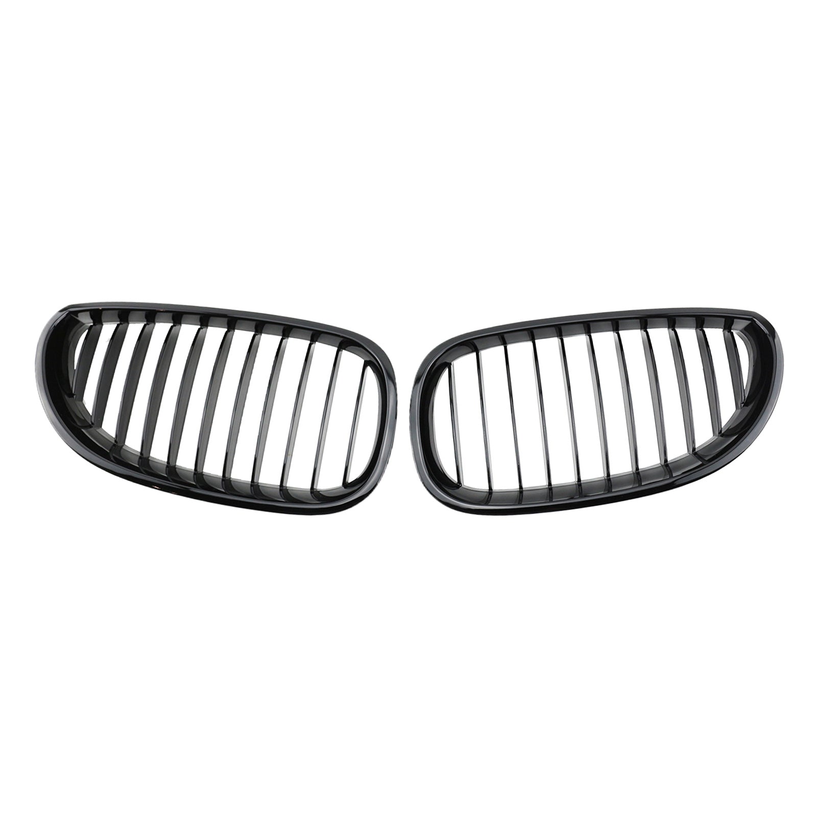 Gloss Black Front Grille Grill Suitable For BMW E60 E61 5 Series 2003-2010.