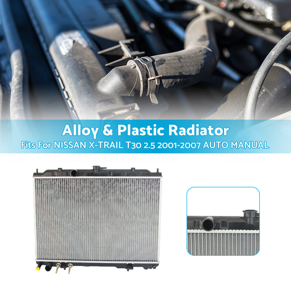 STANDARD RADIATOR RAD FOR NISSAN X-TRAIL T30 2. 5 2001-2007 AUTO MANUAL.