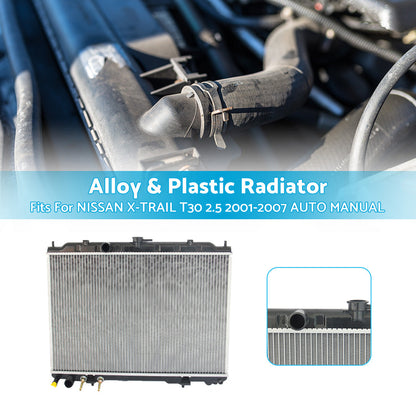 STANDARD RADIATOR RAD FOR NISSAN X-TRAIL T30 2. 5 2001-2007 AUTO MANUAL.