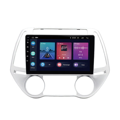Car Radio Android 13 GPS BT Apple CarPlay Suitable for Hyundai i20 1.4L