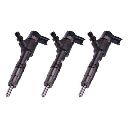 Fuel Injectors 3x Suitable For Kubota V1803 / V2403 Engine Tractor MX5200F / L3301DT