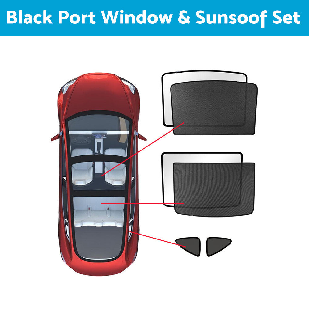 Glass Sunroof Shade Mesh Suitable for Tesla Model Y