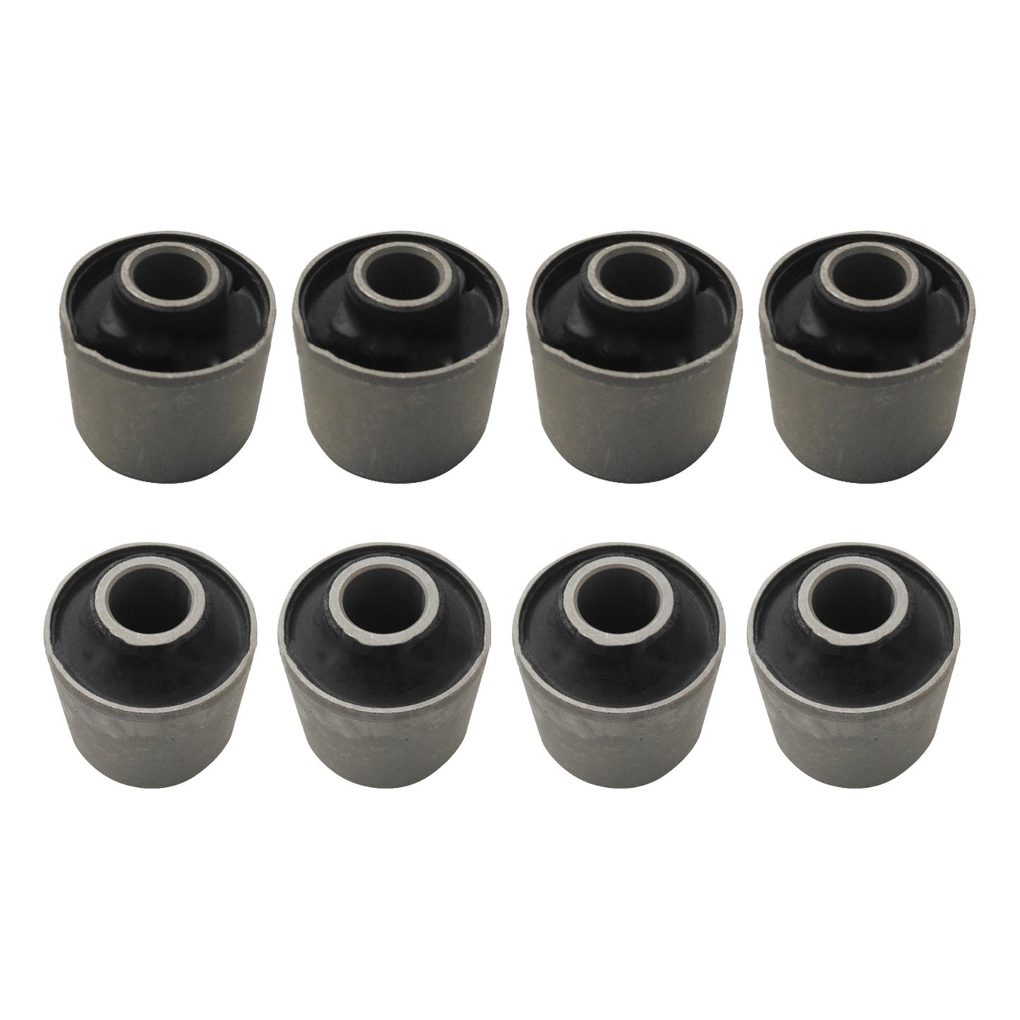 8x Upper and Lower Rear Trailing Arm Bush Kit Suitable for Toyota Landcruiser 80 105.
