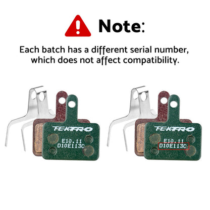 Tektro E10.11 High Performance Metal Ceramic Compound Brake Pad Return Spring