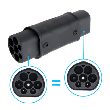 Charging Gun Converter Suitable for All New Energy Vehicles Type 2 GBT AC