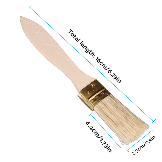 36PCS 1inch Chip Paint Brush DIY Art Varnishes Touchups Brushes Wooden Handle 1inch.