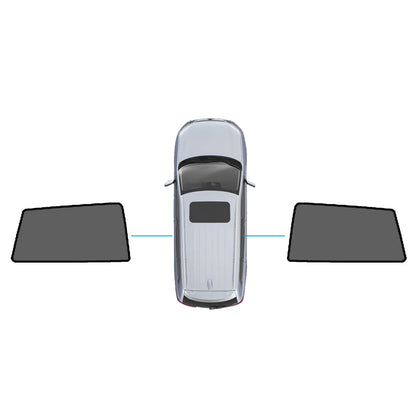 Window Shade Black Suitable For Toyota RAV4 2005-2012 UV Protection Window.