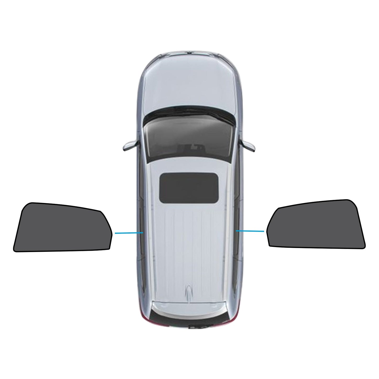 Magnetic Car Window Sun Shades Suitable for Mazda CX-3