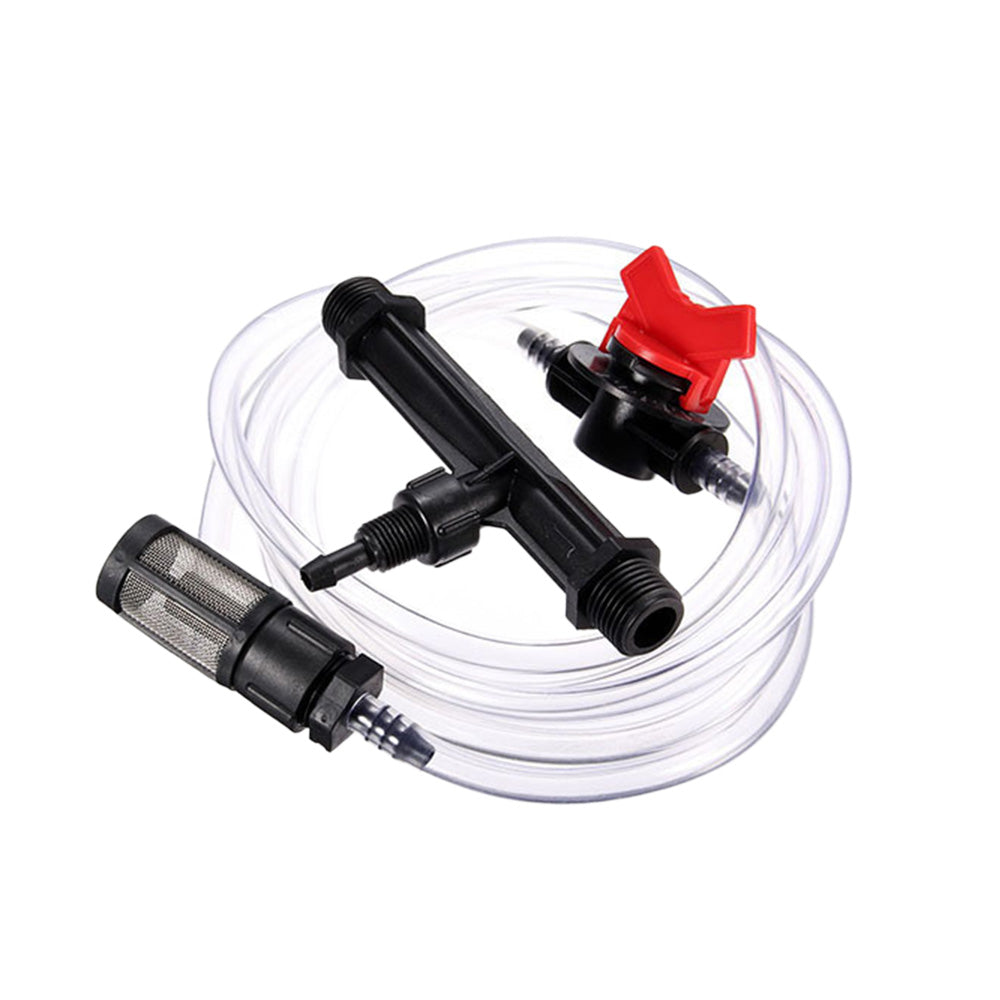 Irrigation Venturi Fertilizer Injector Kit 1/2 & 3/4 Water Tube Switch Filter Suitable For Garden Systems.