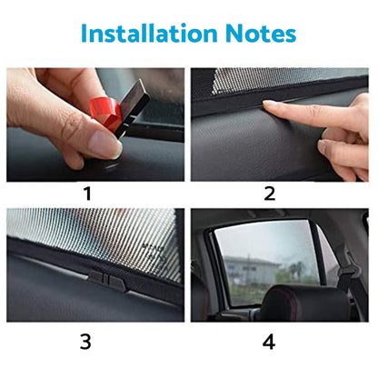 Magnetic Sun Shades Suitable for Mercedes-Benz GLB X247