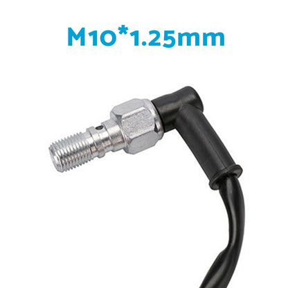 Universal Motorcycle Hydraulic Pressure Brake Light Switch M10x1.25 Suitable for