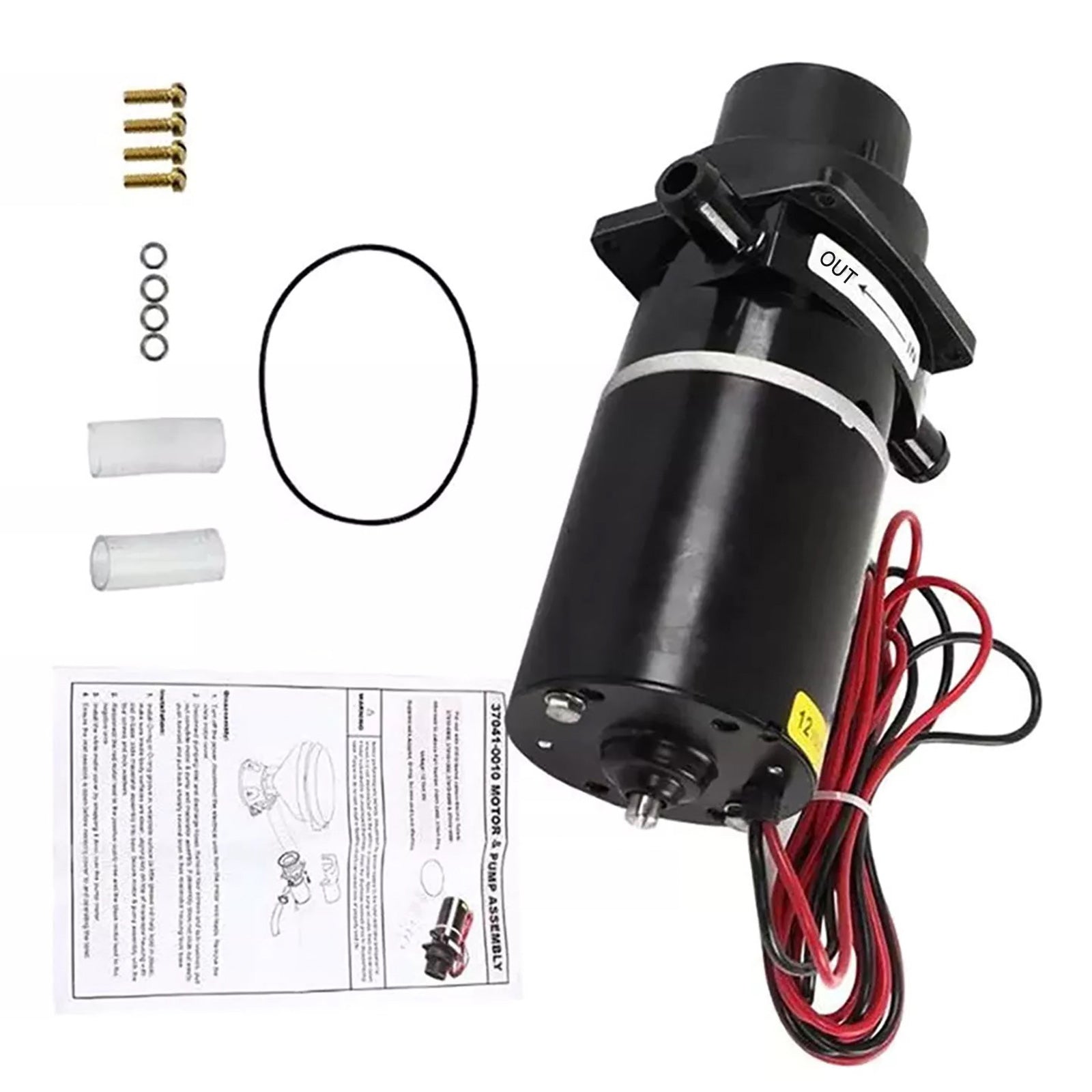 Electric Toilet Motor Pump Suitable For Jabsco 37010-Series & 74001-2460.