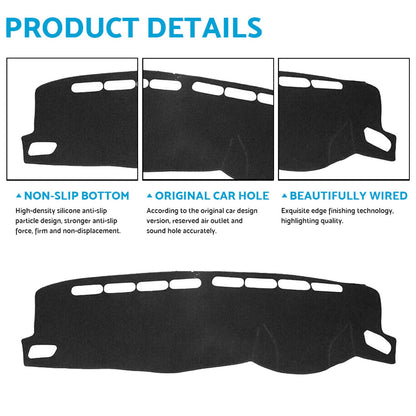 Dash Mat Suitable for Volkswagen T-ROC Non-Slip Dashboard Cover
