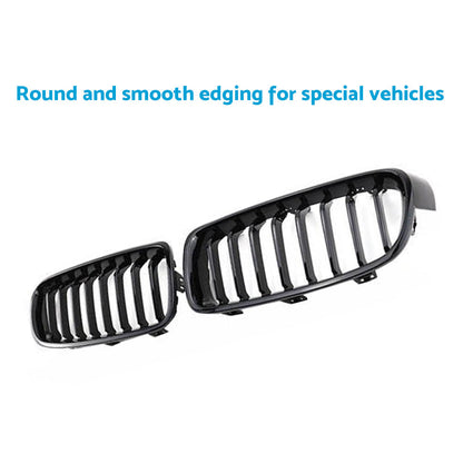 Front Bumper Kidney Grille Grill Suitable For BMW F30 F31 320i 330i 12-18.