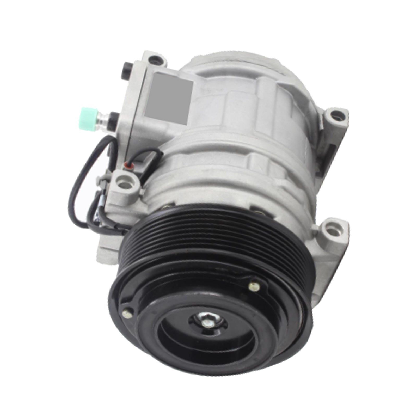 Air Con Compressor Suitable For John Deere 6100, 6400, 6600 & 6800 12V Tractors.
