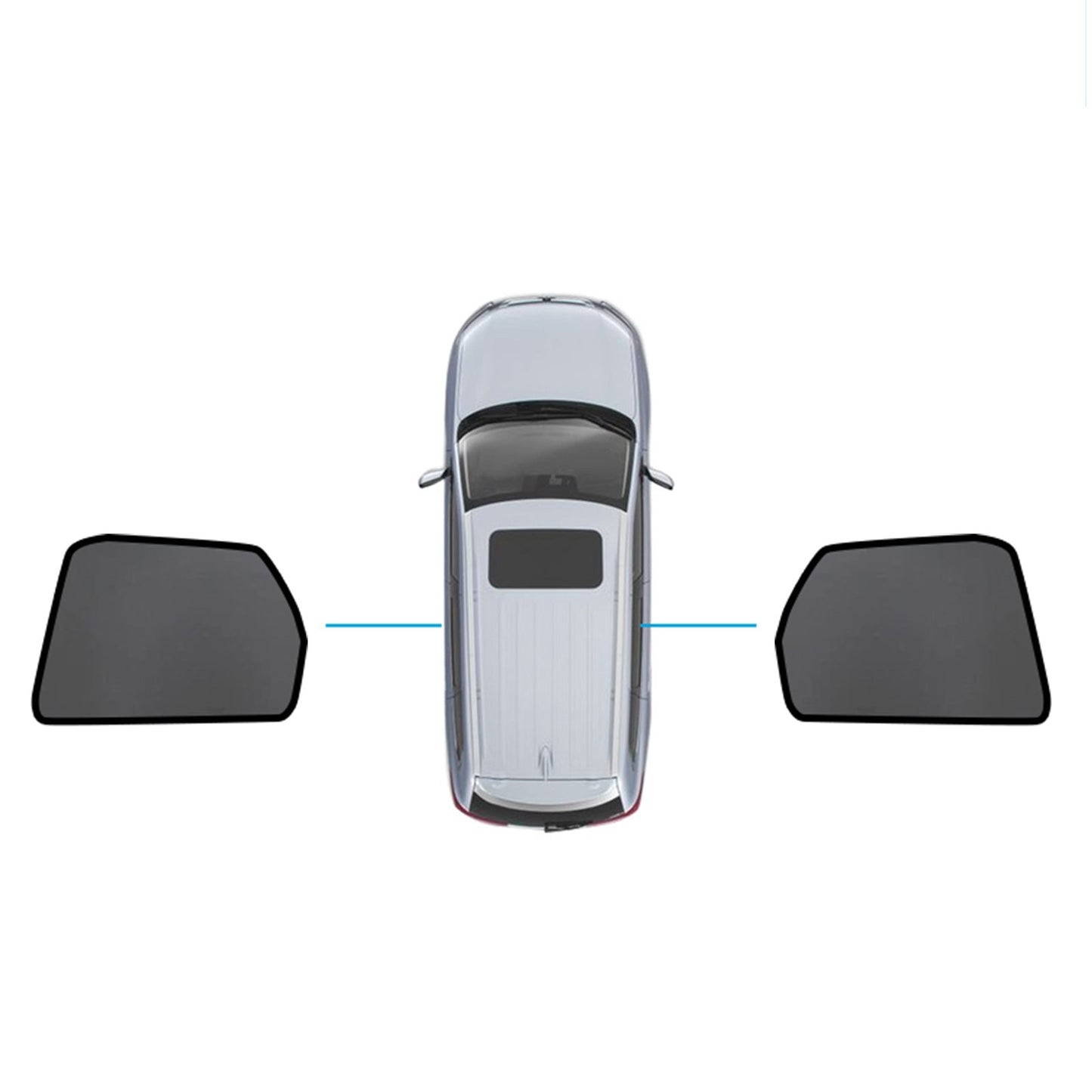 Magnetic Mesh Sun Blind Shades Suitable For Volvo XC60 2017-2024