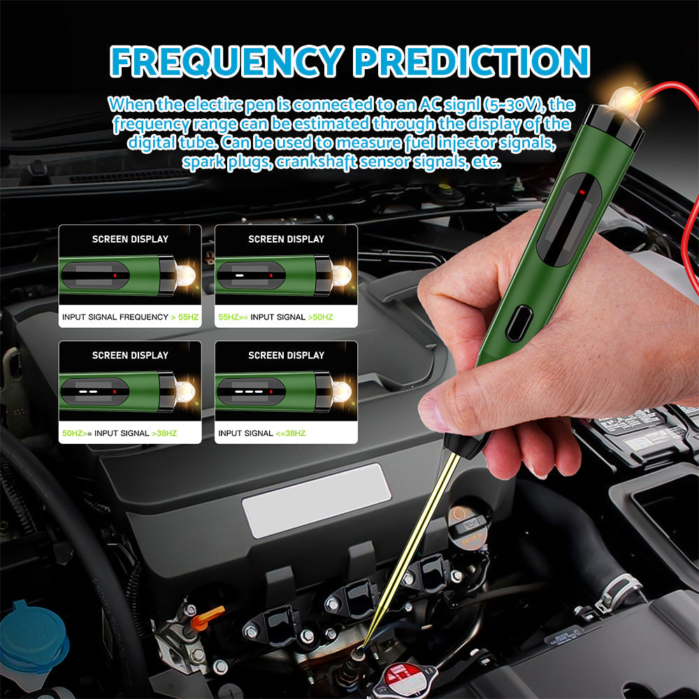 Auto Car Circuit Tester Pen Probe Light Tool Suitable For 6V 12V 24V Vehicle Electrical Systems.