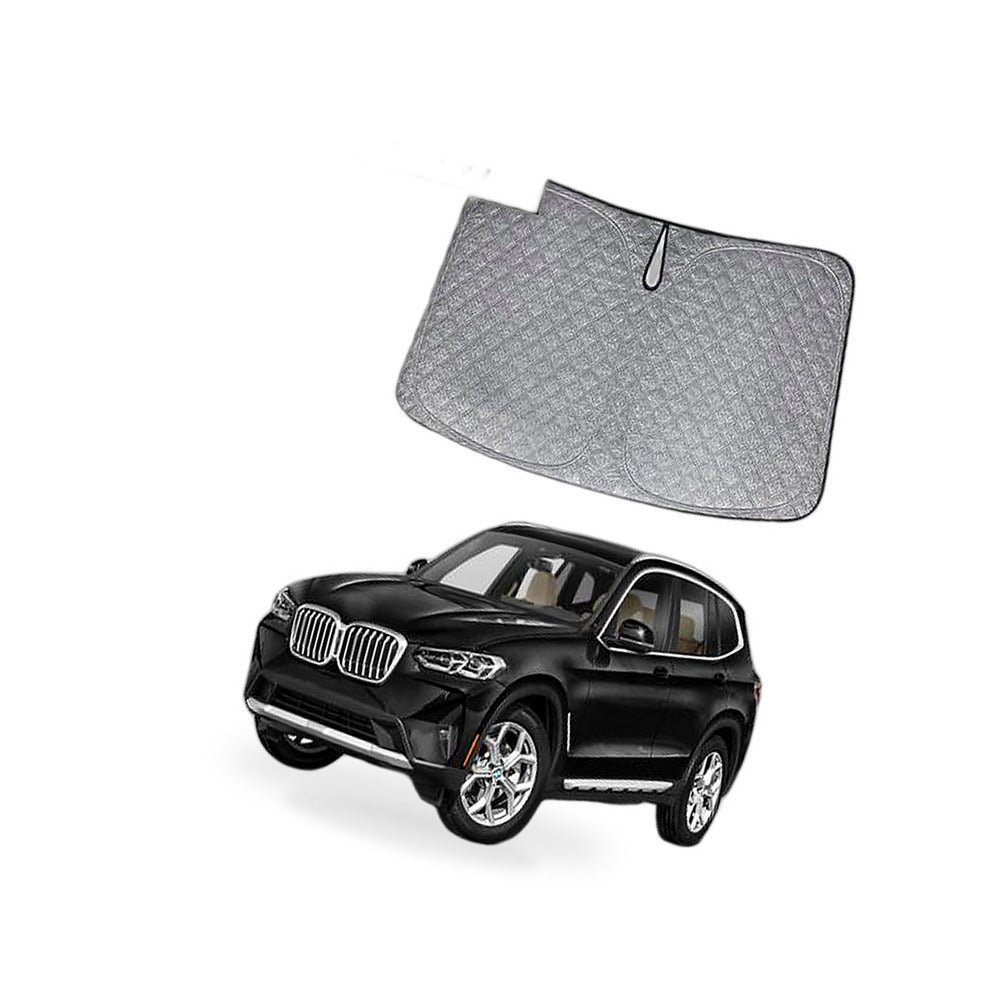 6 Layer Thick WindScreen Sun Shade for BMW X3 19-24 Premium UV Protection - BD1