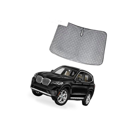 6 Layer Thick WindScreen Sun Shade for BMW X3 19-24 Premium UV Protection - BD1
