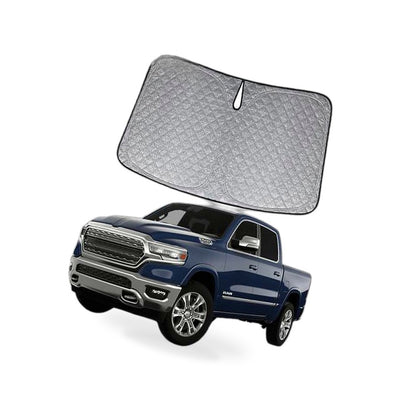 6 Layer Thick WindScreen Sun Shade for Dodge Ram 1500 09-25 Pro UV Protection - BD1