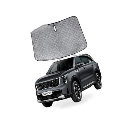 6 Layer Thick WindScreen Sun Shade for Kia Sorento 2020-25 Premium UV Protection - BD2