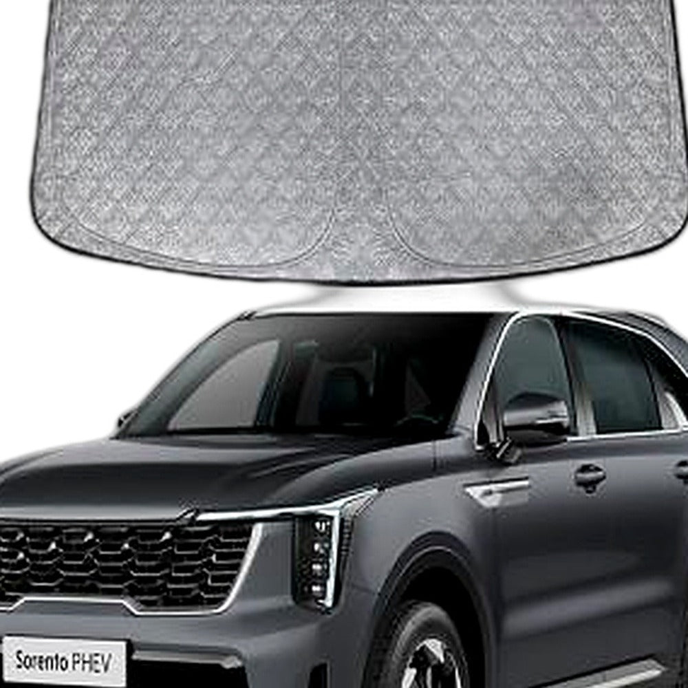 6 Layer Thick WindScreen Sun Shade for Kia Sorento 2020-25 Premium UV Protection - XQ1