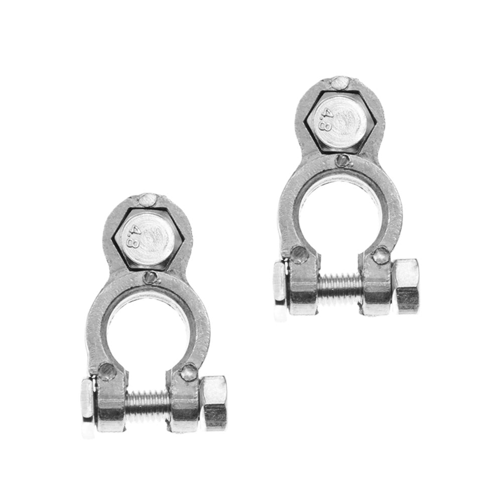 8PCS DC 12V-24V Car Battery Terminals Positive Negative Connectors Clamp Clip.