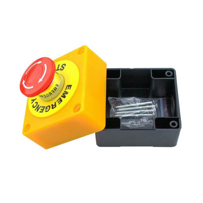 Emergency Stop Shut Off Push Buttons Switch 1NO  1NC e-stop Push Button AU.