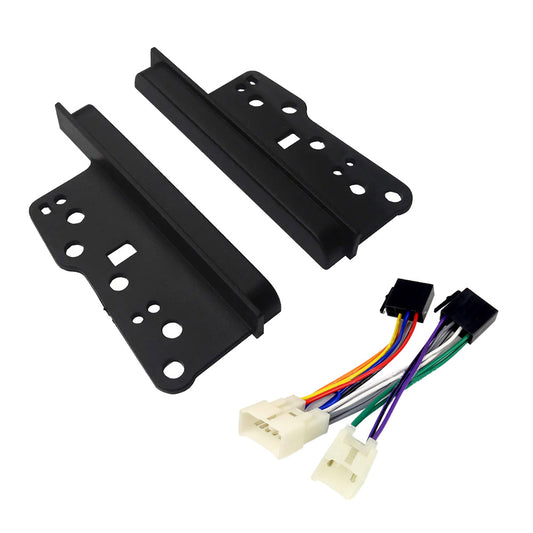 Car Stereo Double Din Dash Facia Fascia Kit With ISO Wiring Harness Suitable For Toyota